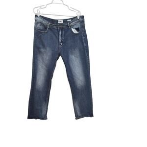 William Rast Dean Slim Fit Straight Leg Jeans Medium Wash 36x30